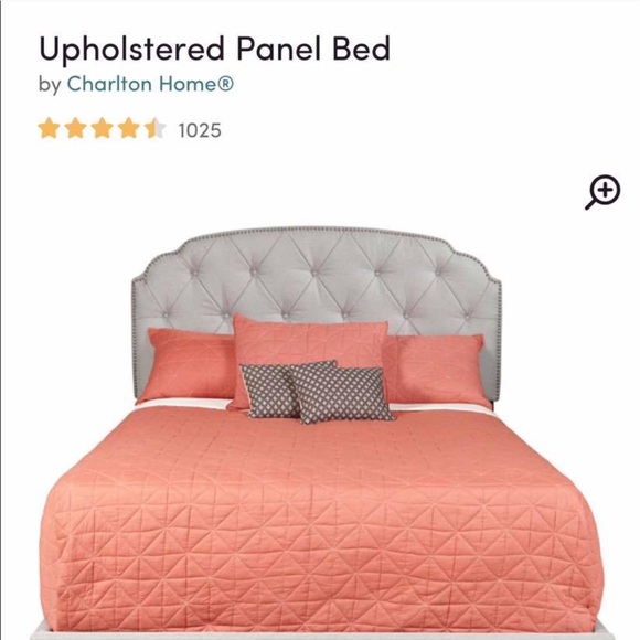 Twin girl bed Purple head board